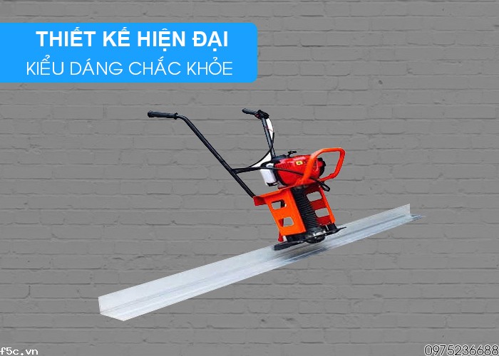 Máy đầm thước chạy xăng 2m động cơ Honda GX35