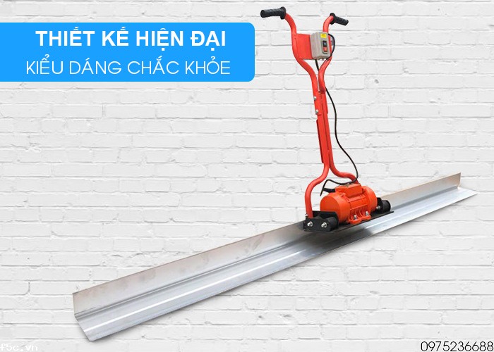 Máy đầm thước chạy điện 2m