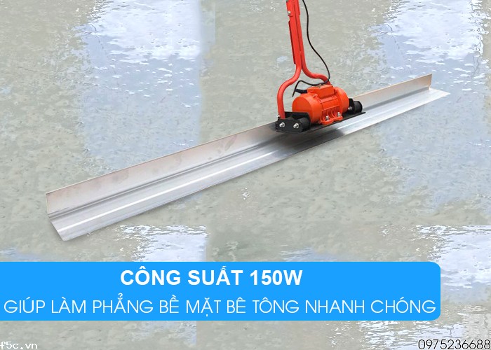 Máy đầm thước chạy điện 2m