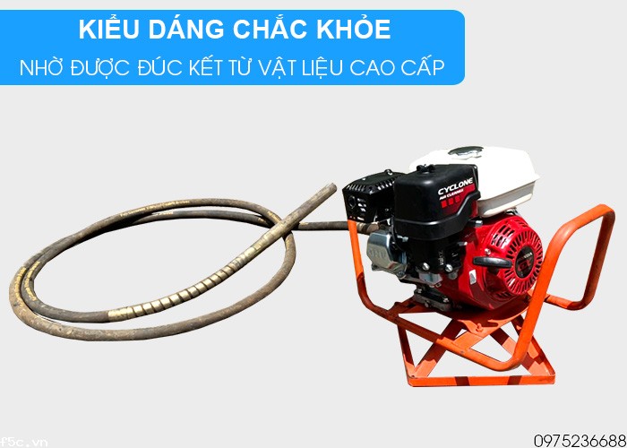 Máy đầm dùi chạy xăng Honda GX160 TQ