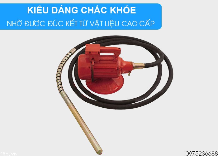 Máy đầm dùi Chady 1.5Kw 220V (380V)