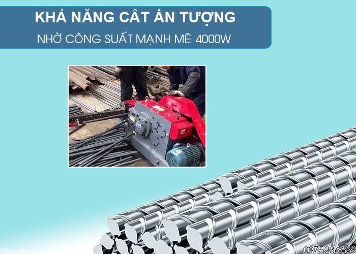 Máy cắt sắt thép Kim Thông GQ50