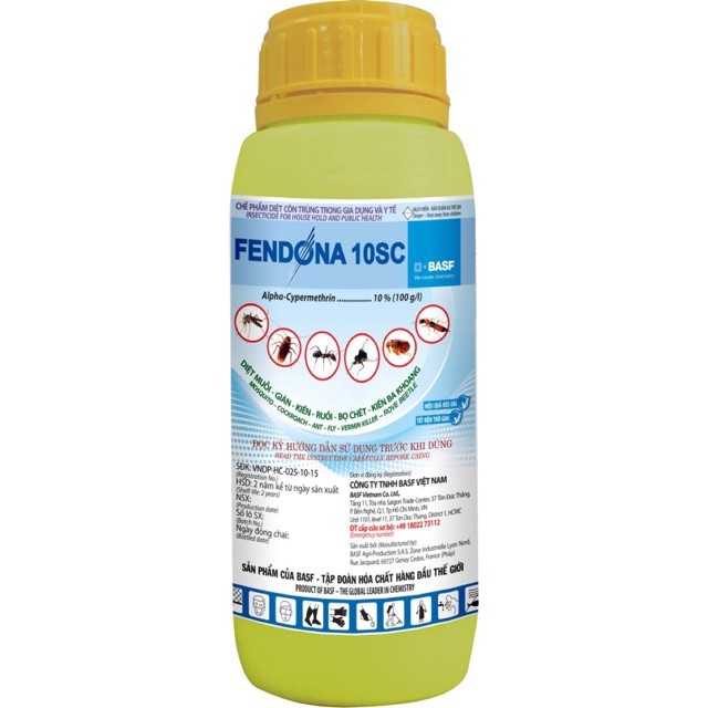 Thuốc diệt muỗi Fendona 10SC (1 Lít)