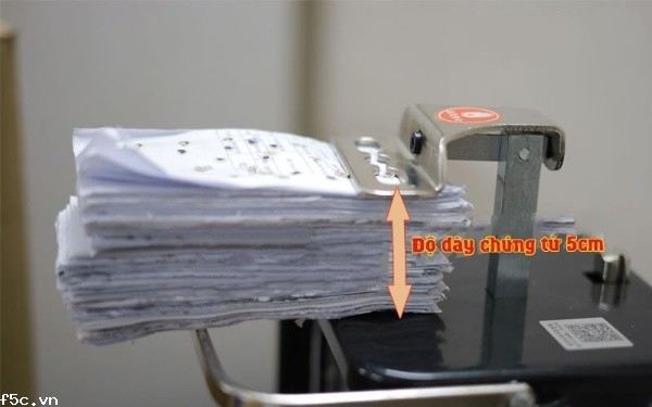 Máy khoan đóng chứng từ tài liệu DS-98