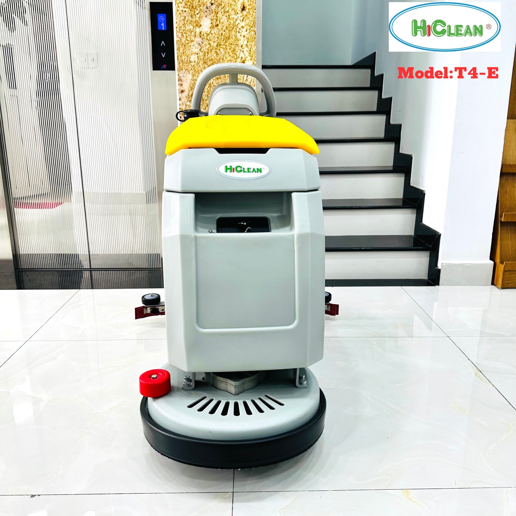 Máy chà sàn nhà xưởng HiClean T4-E