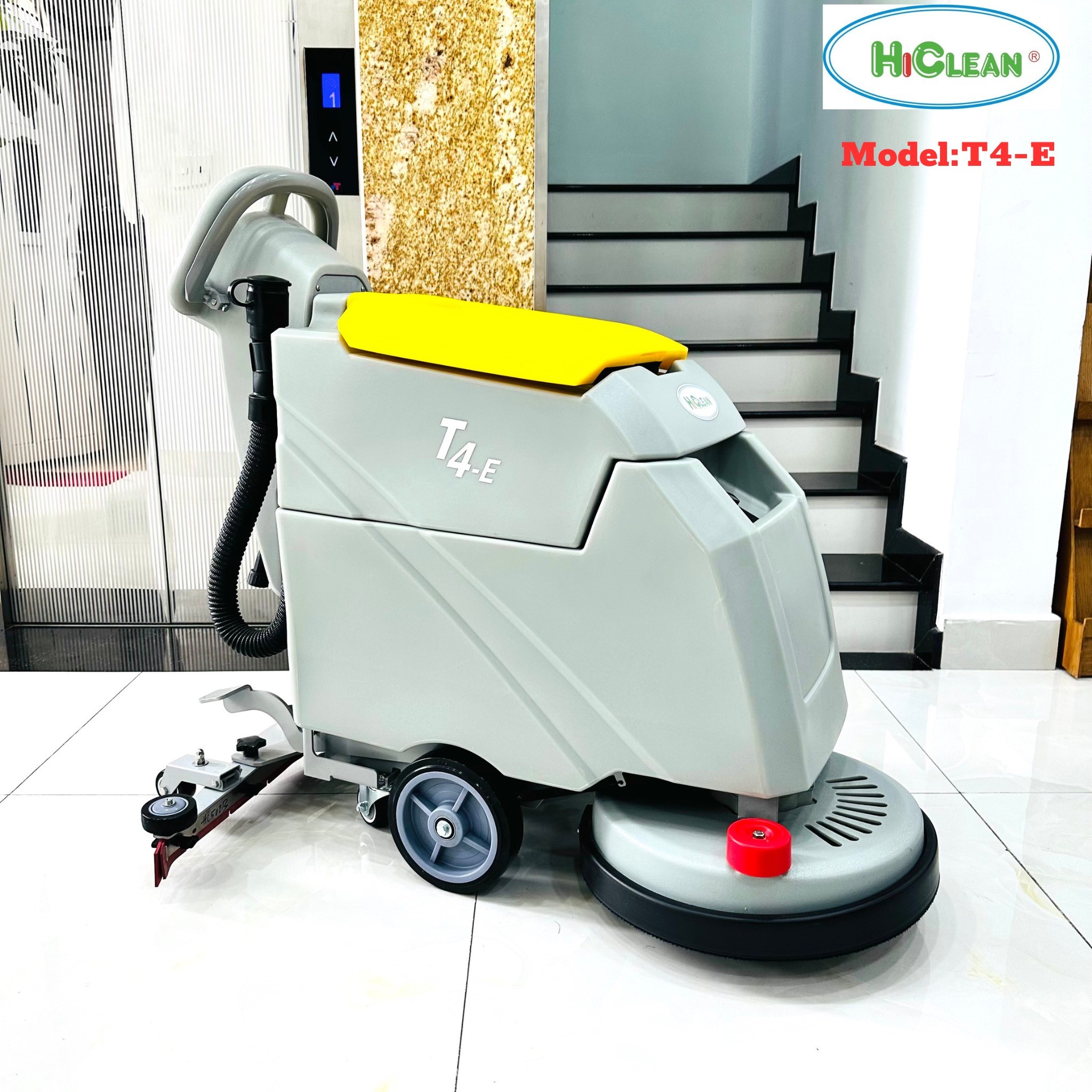 Máy chà sàn nhà xưởng HiClean T4-E