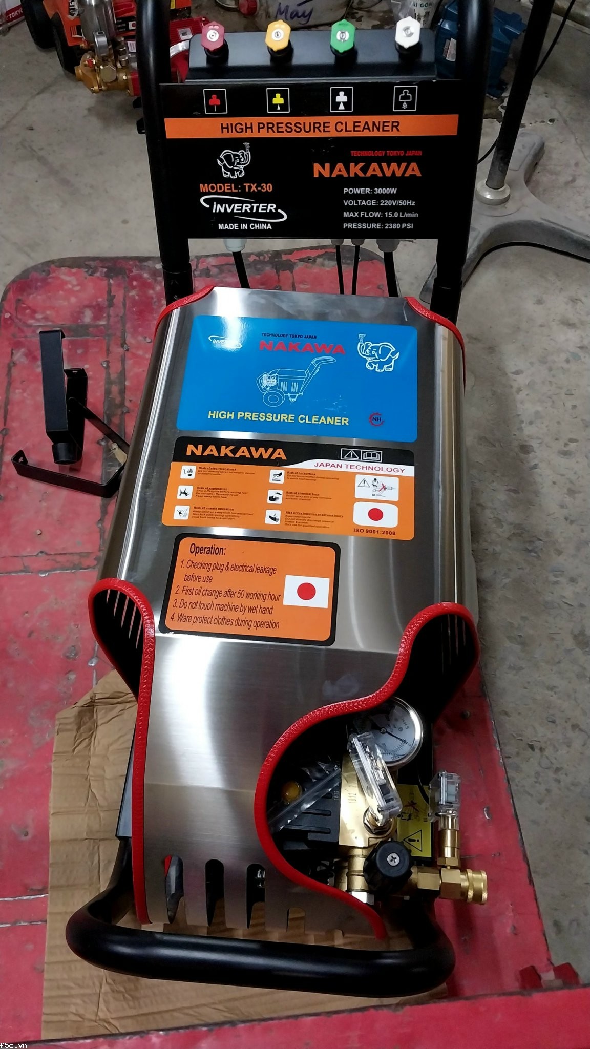 Máy rửa xe áp lực cao Nakawa TX-30