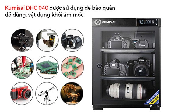Tủ chống ẩm Kumisai DHC 040 (40 lít)