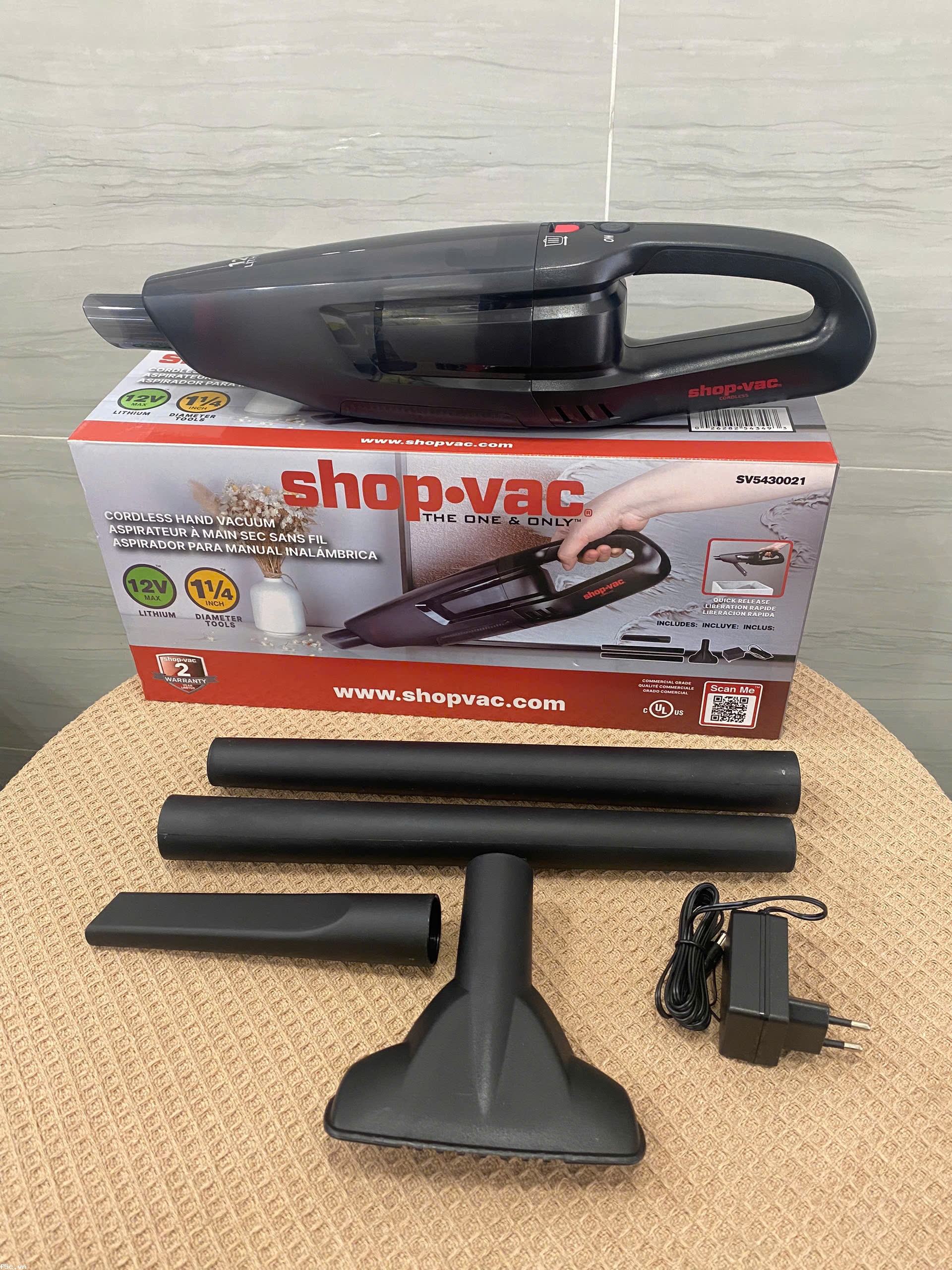 Máy hút bụi dùng pin Shopvac SV5430021 (Pin tích hợp)