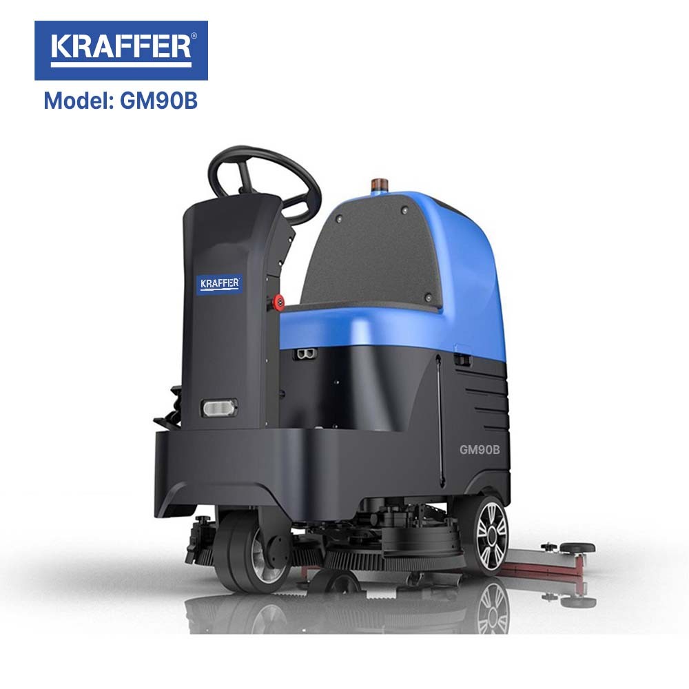 Máy vệ sinh sàn nhà ngồi lái KRAFFER GM90B 