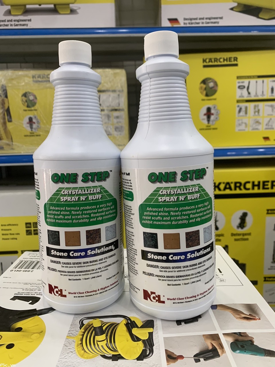 HÓA CHẤT ĐÁNH BÓNG SÀN ONE STEP (SÀN ĐÁ MARBLE)-1L