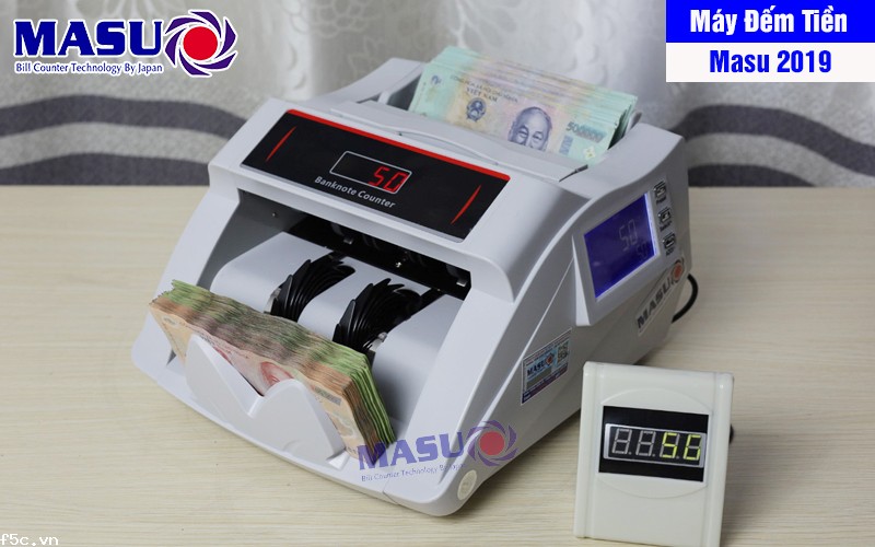 MÁY ĐẾM TIỀN MASU 2019