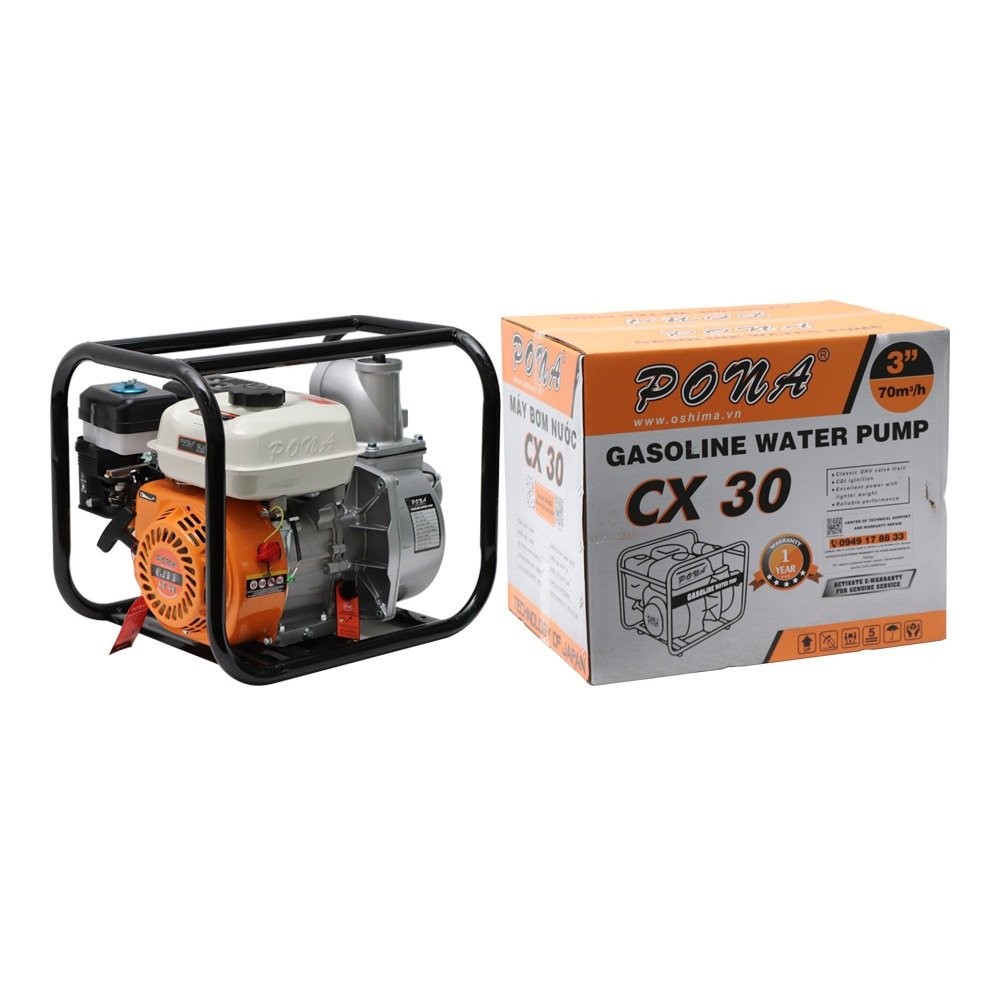 Máy bơm nước chạy xăng Pona CX 30