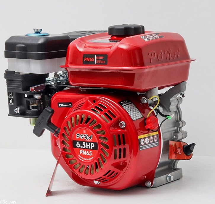 Động cơ xăng PONA PN65 - 6.5Hp cốt xéo
