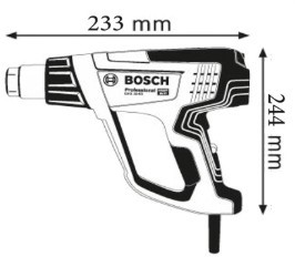 Máy khò nhiệt 1800W Bosch GHG 18-60
