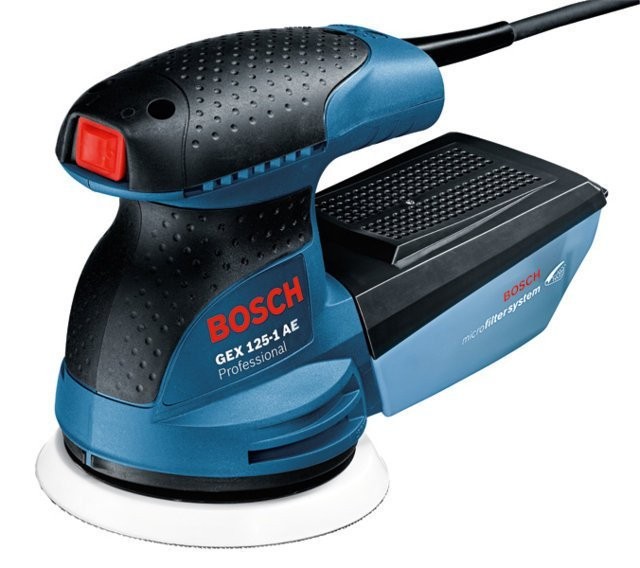 Bosch GEX 125-1 AE – Máy chà nhám nhỏ gọn công suất 250W
