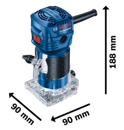 Bosch GKF 550 – Máy phay gỗ nhỏ gọn