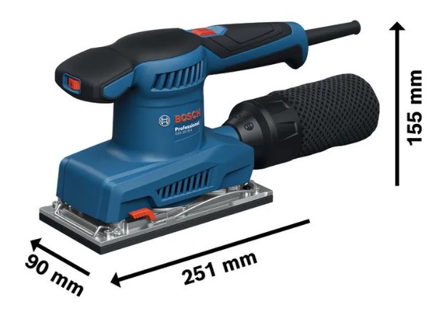 Bosch GSS 20-18 A – Máy chà nhám rung 200W