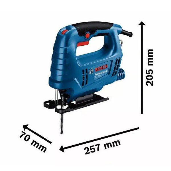 Bosch GST 680 – Máy cưa lọng cắt đa vật liệu 500W