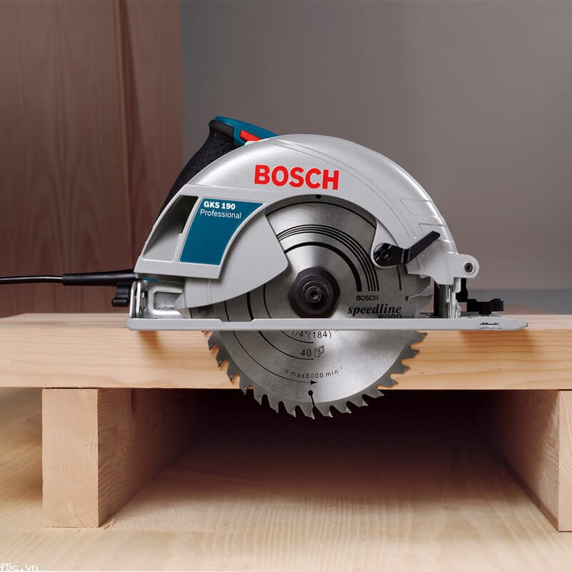 Bosch GKS 190 – Máy cưa đĩa 1400W, tốc độ 5200 vòng/phút