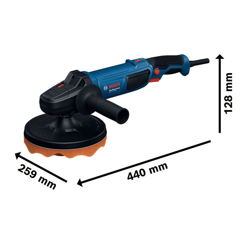 Bosch GPO 11-180 S – Máy đánh bóng 1100W