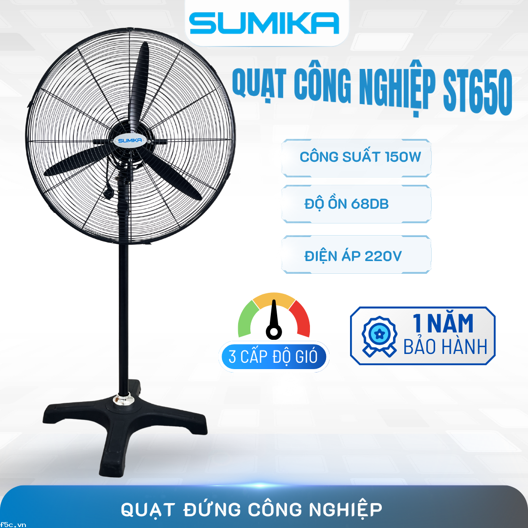 Quạt đứng công nghiệp Sumika ST650