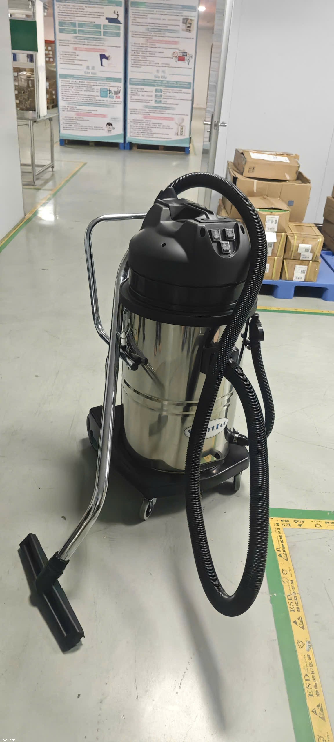 Máy hút bụi - hút nước công nghiệp Smart Eco SE360 Hepa 4800W