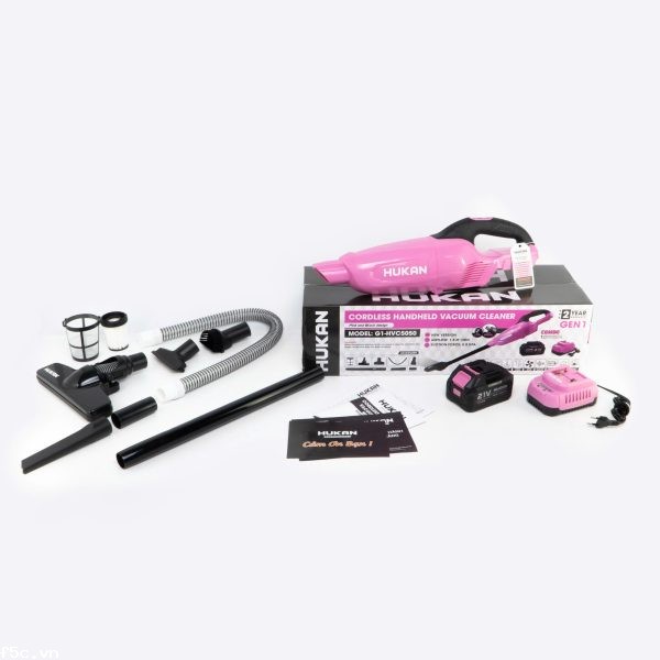 Máy Hút Bụi Cầm Tay Dùng Pin Hukan (GEN 1) G1-HVC5050