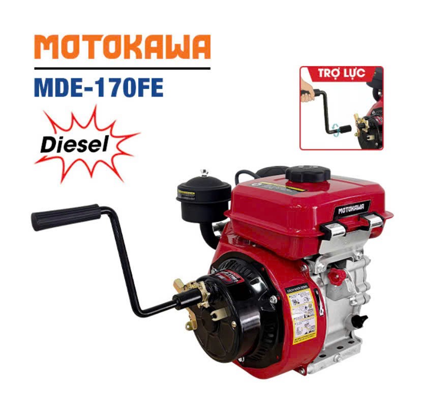 Động cơ Diesel MOTOKAWA MDE-170FE