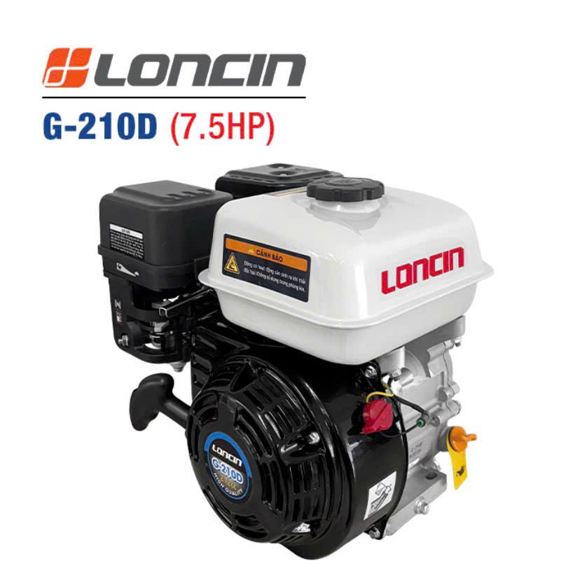 Động cơ xăng LONGCIN G-210D (7.5Hp)