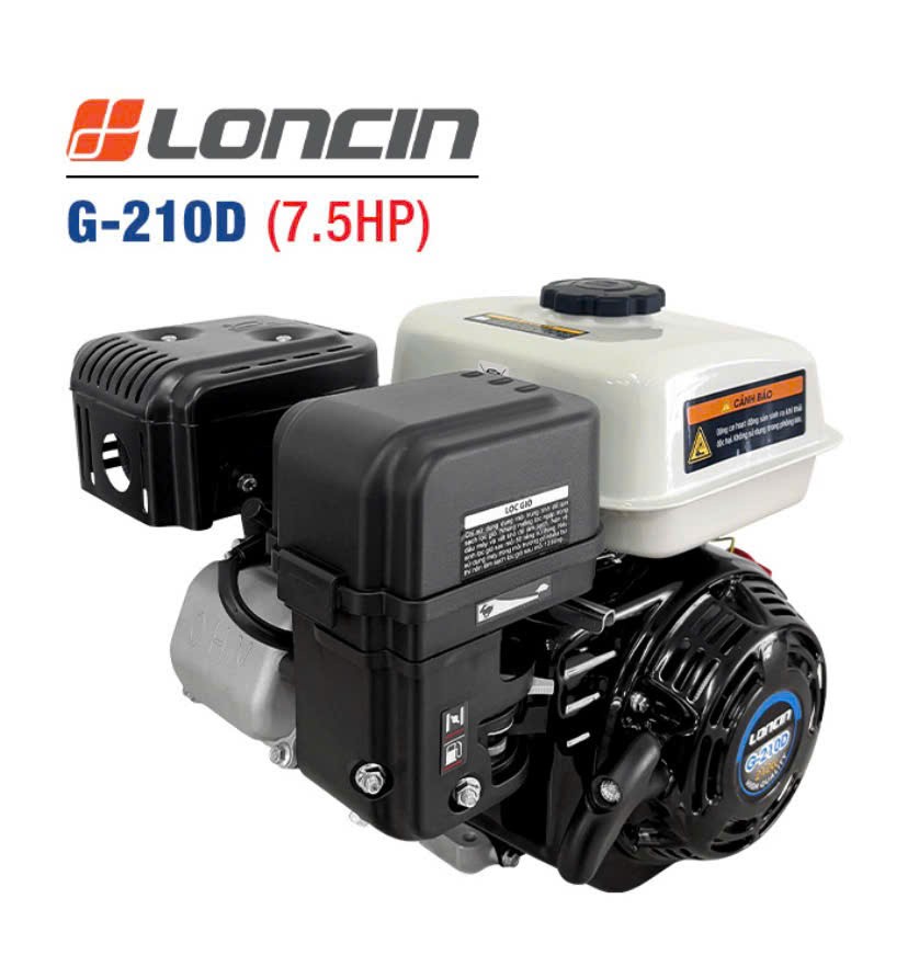 Động cơ xăng LONGCIN G-210D (7.5Hp)