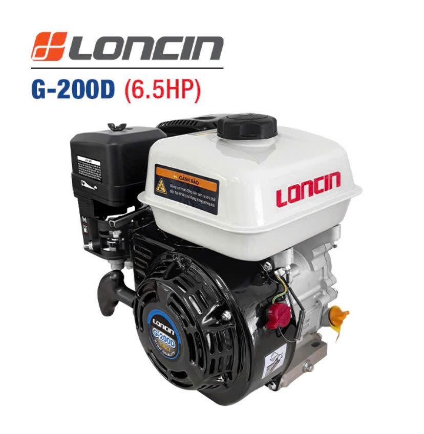 Động cơ xăng LONGCIN G-200D (6.5Hp)