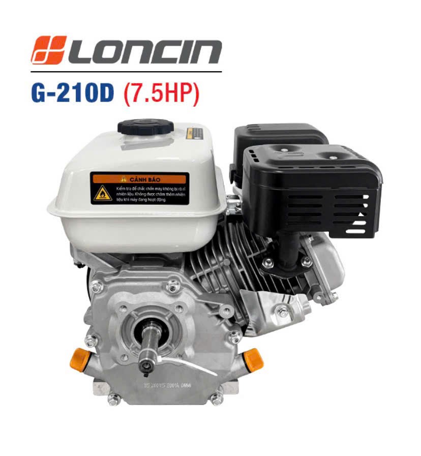 Động cơ xăng LONGCIN G-210D (7.5Hp)