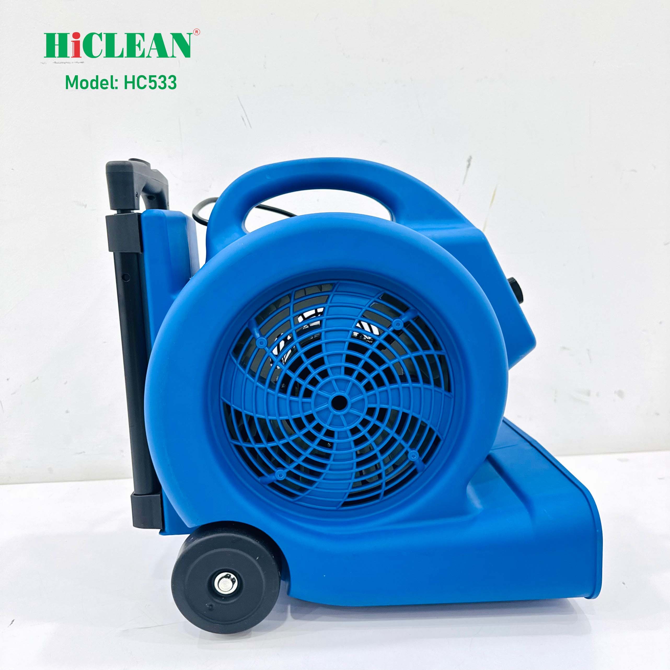 Quạt thổi sàn, thổi thảm HiClean HC 533 ( Công suất 1000W) 