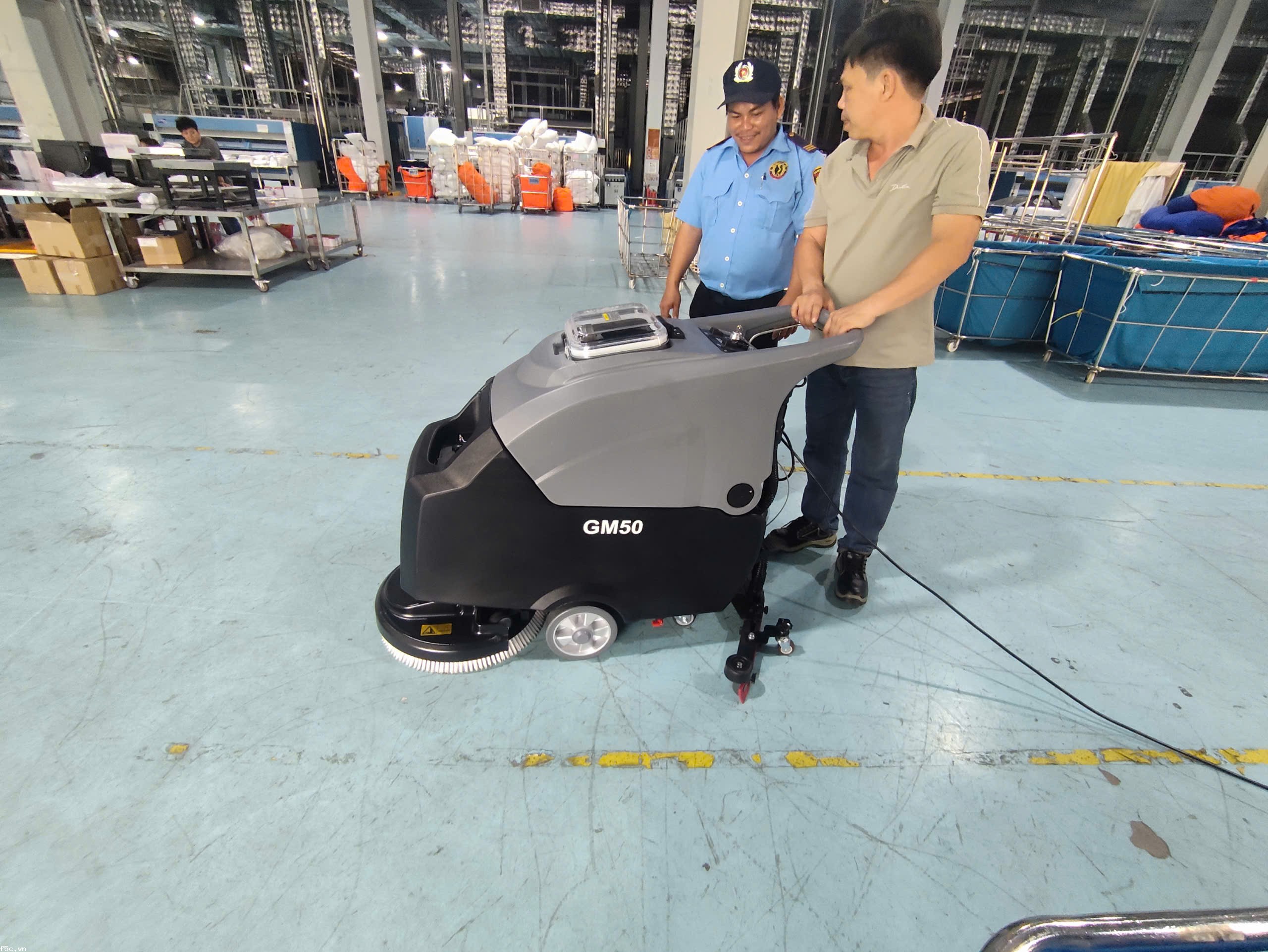 Máy chà sàn liên hợp chạy điện KRAFFER GM 50