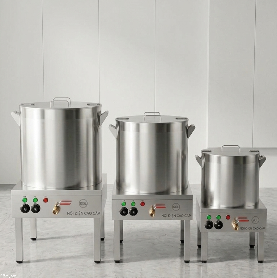 NỒI ĐIỆN 100L NẤU PHỞ