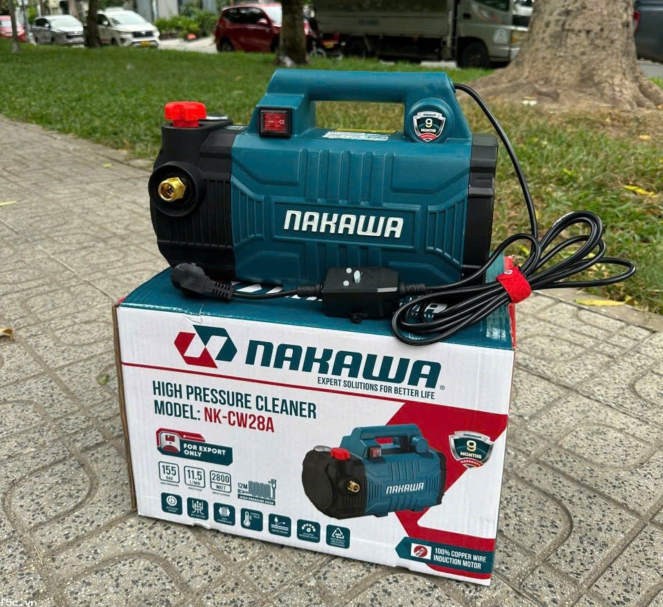 Máy phun áp lực NAKAWA NK-CW28A (Có chỉnh áp)