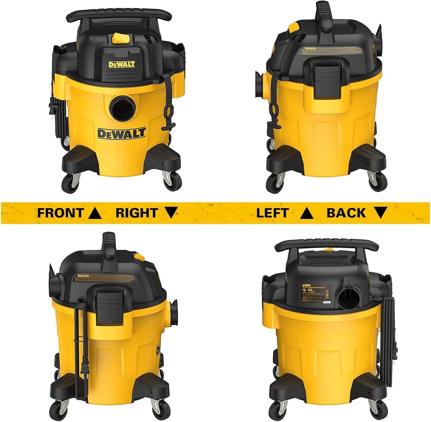 Máy hút bụi 3 chức năng Dewalt DXV20P – 20 lít 
