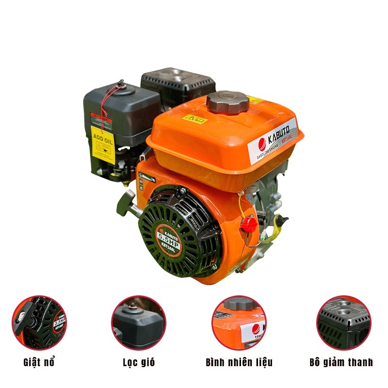 Đầu nổ chạy xăng KABUTO KBE168L
