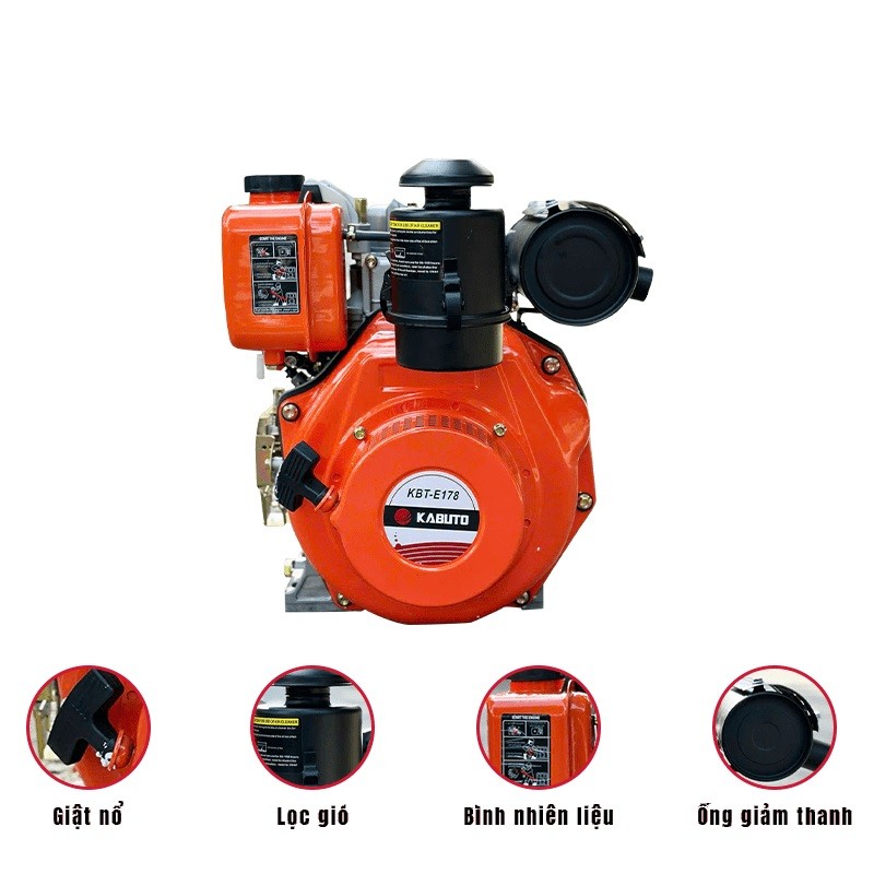 Đầu nổ chạy dầu KABUTO KBT-E178