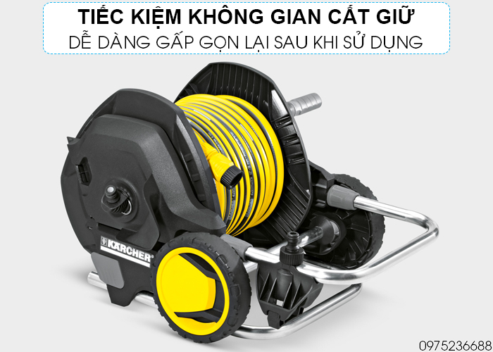 Xe đẩy ống nước bằng thép Karcher HT 4.520 KIT 1/2 mã 2.645-168.0