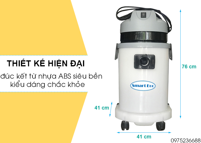 Máy hút bụi hút nước Smart Eco SE 30 HEPA - 1800W