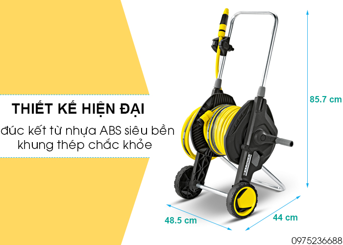 Xe đẩy ống nước bằng thép Karcher HT 4.520 KIT 1/2 mã 2.645-168.0