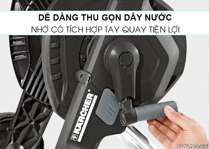 Xe đẩy ống nước bằng thép Karcher HT 4.520 KIT 1/2 mã 2.645-168.0