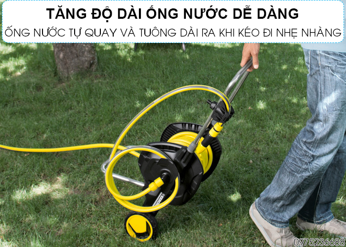 Xe đẩy ống nước bằng thép Karcher HT 4.520 KIT 1/2 mã 2.645-168.0