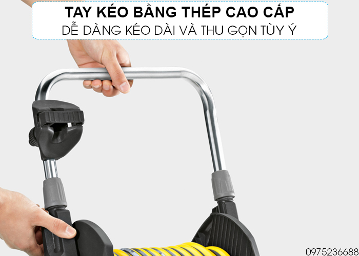 Xe đẩy ống nước bằng thép Karcher HT 4.520 KIT 1/2 mã 2.645-168.0